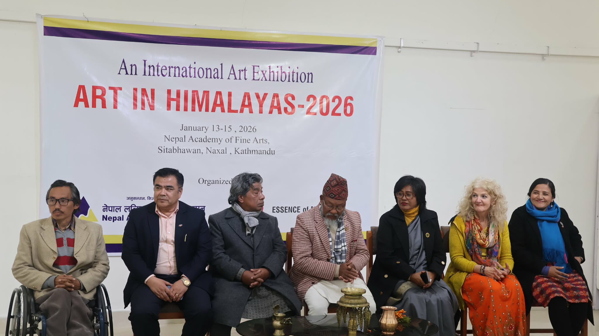 "आर्ट इन हिमालयज २०२६" अन्तर्राष्ट्रिय कला प्रदर्शनी शुरू