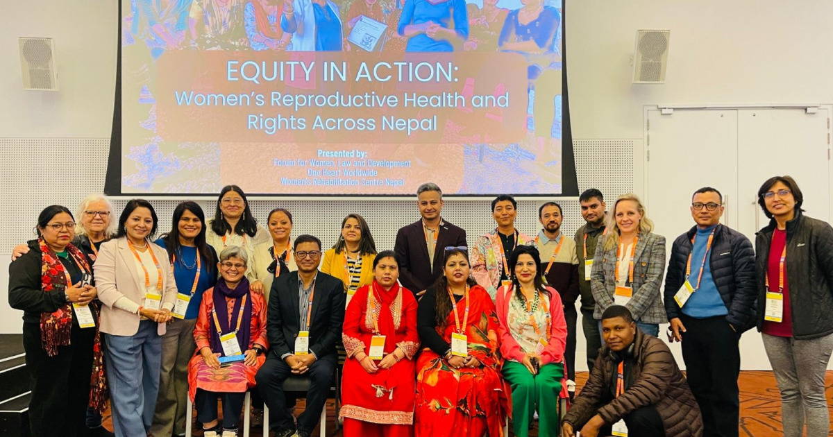 ‘विमेन डेलिभर २०२६’ सम्पन्न, नेपालका प्रजनन स्वास्थ्य अधिकारका मुद्दा विश्वमञ्चमा