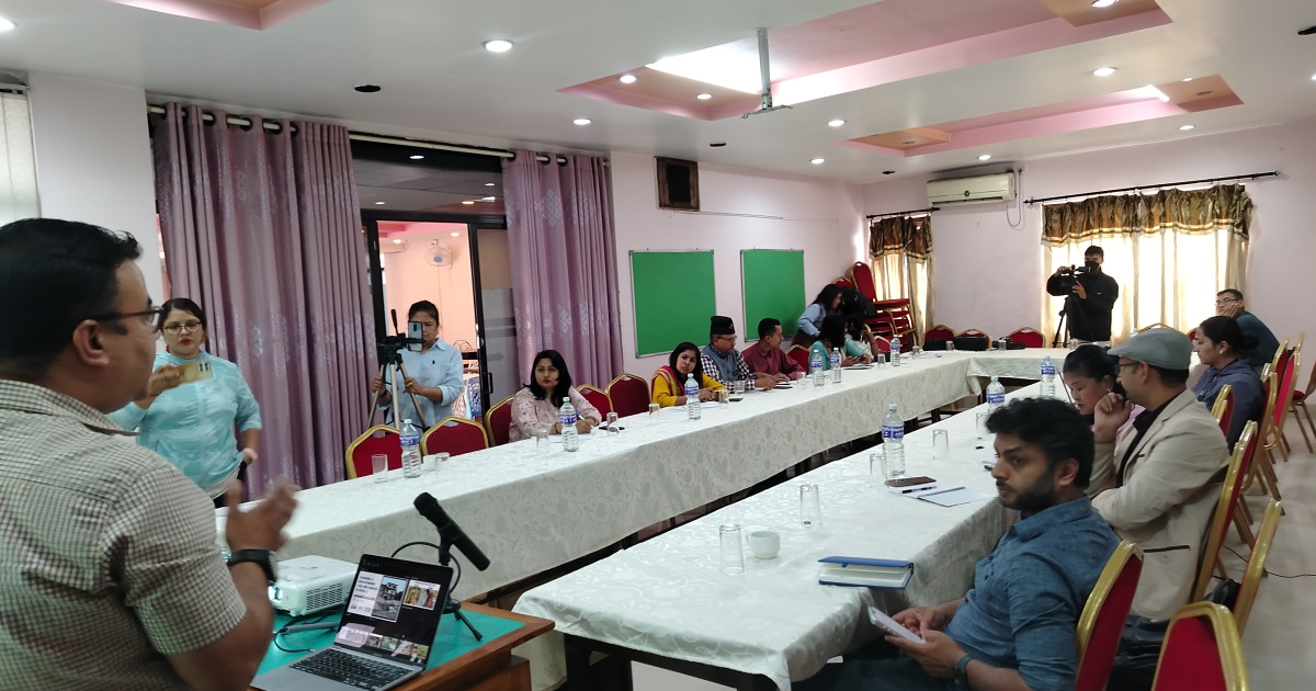 नेपालमा विपद्ले निम्त्याउने आर्थिक तथा गैरआर्थिक क्षति–नोक्सानीबारे पत्रकार अभिमुखीकरण सम्पन्न