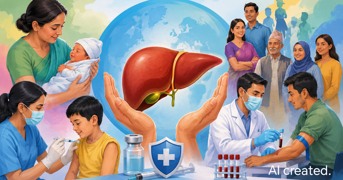 हेपाटाइटिसबाट दक्षिण–पूर्वी एसियामा अझै ५१ लाखभन्दा बढी संक्रमित